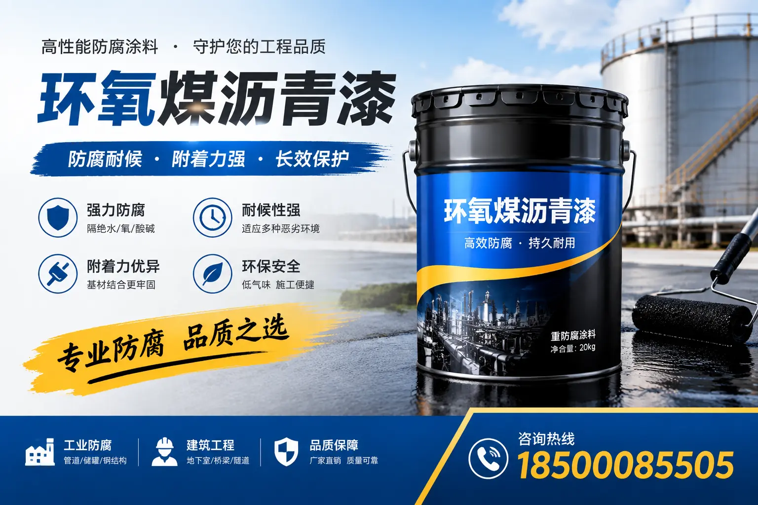 如何选择适合的环氧煤沥青漆?莆田市场选型指南
