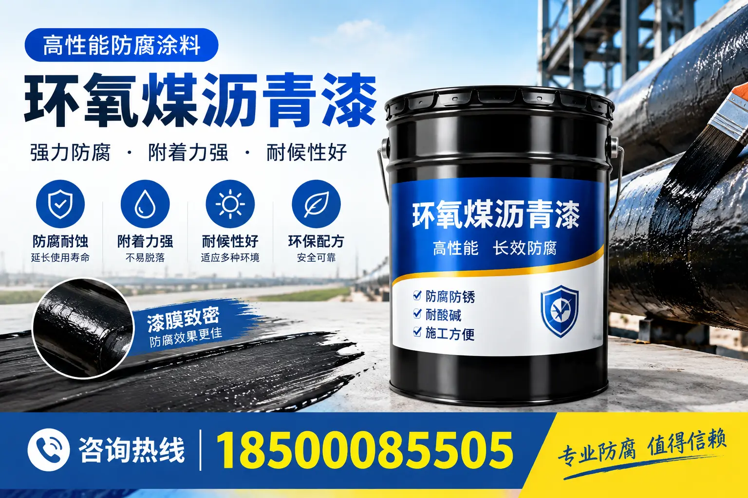 环氧煤沥青漆使用中的常见问题解答,莆田用户必看