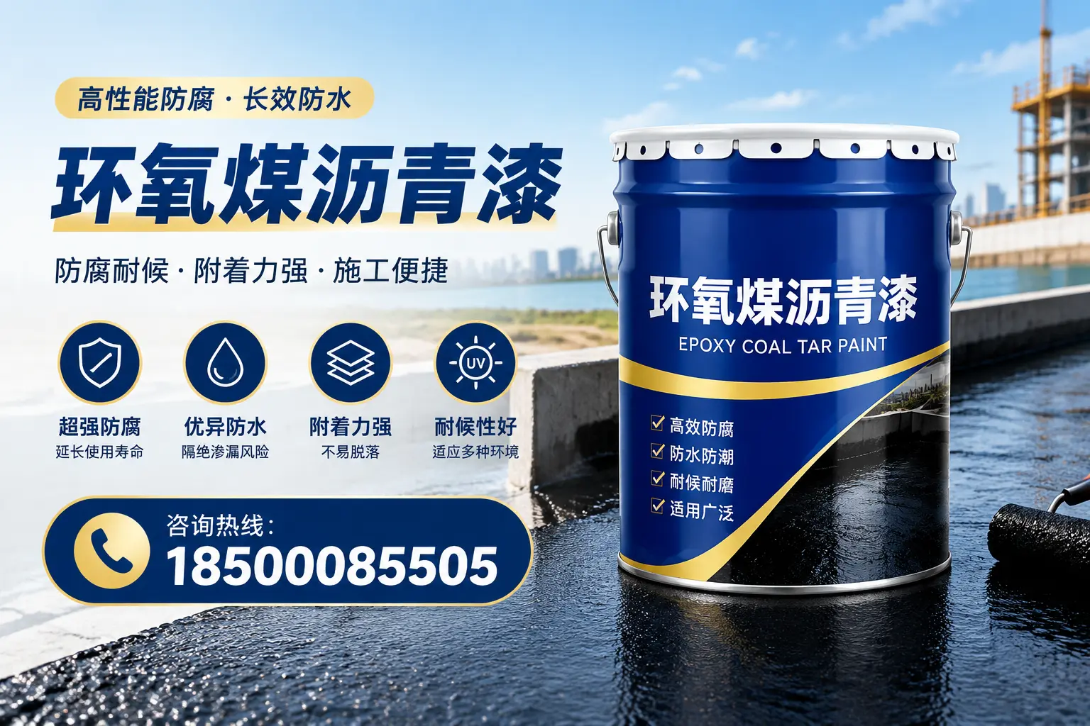 环氧煤沥青漆的优势与应用解析,适合莆田企业选择