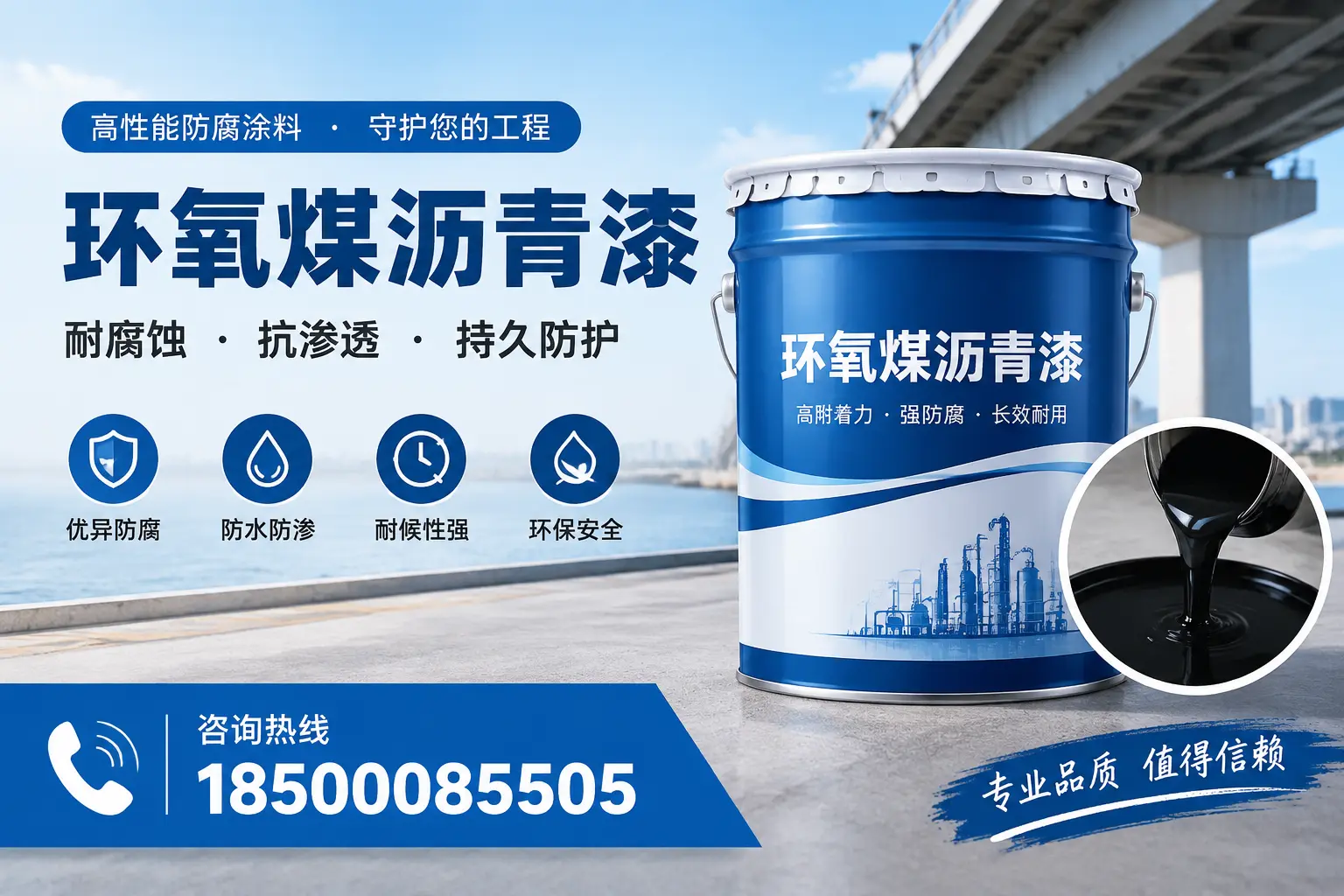 如何确保环氧煤沥青漆施工质量？莆田用户的质量控制