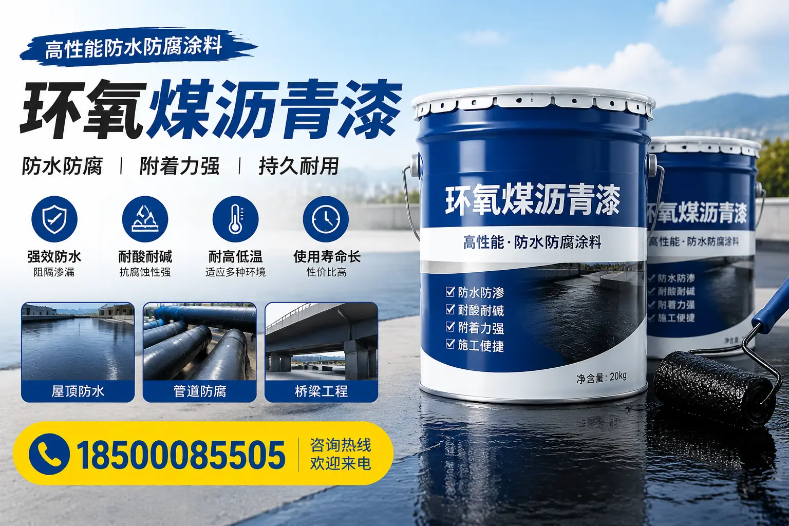 环氧煤沥青漆的市场前景如何?莆田用户需关注